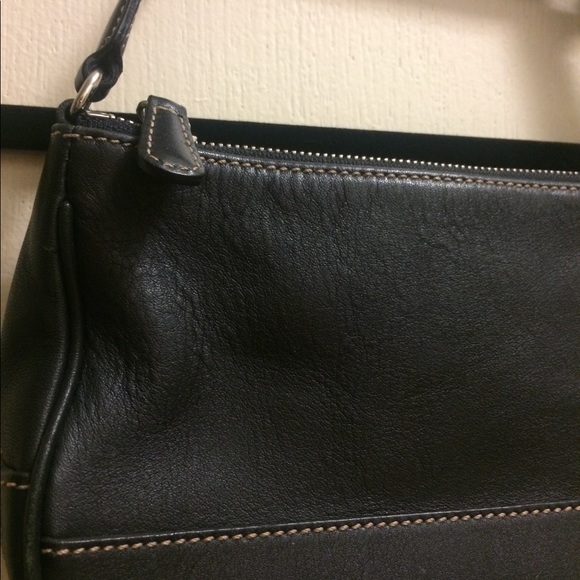 Coach Demi black leather zipper wristlet - Picture 2 of 6